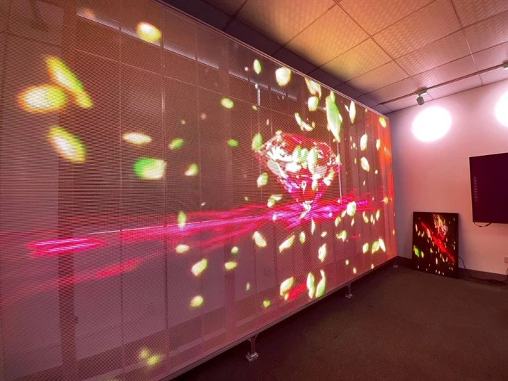 Hólógrafískt gagnsætt Led Display